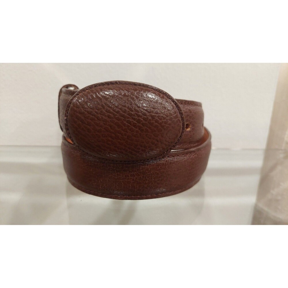HANDMADE D'Jesus GENUINE AUTHENTIC BROWN WESTERN COWBOY BELT